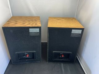 Klipsch KG1 Bookshelf Speakers (1 pair) - Vintage - Oak Cabinet 7