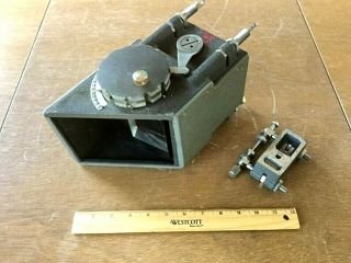 Vtg Panatar Panavision Anamorphotic Attachment Adjustable Anamorphic Lens