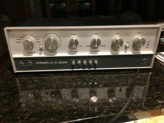Crown Ic - 150 Preamp.  Vintage Rare Owner Last About 2years Ago
