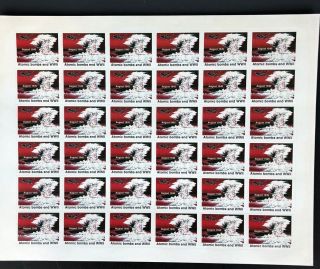 1945 Atomic Bombs End Ww2 Stamps Rescinded By The U.  S.  Postal Service