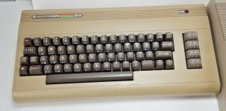 Vintage Commodore 64 Computer System w/ Accessories Manuals and Cords 4