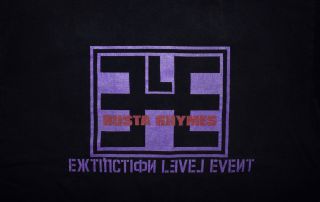 1998 Busta Rhymes Extinction Level Event Vintage 90s Rap Hip Hop T - Shirt Xl