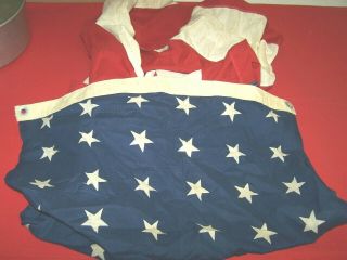 Wwii Us 48 Star Bunting,  Stars Are Printed On Fabric,  20 Inches X 10 Feet (j)