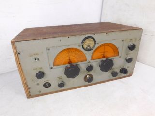 Vintage Rme Ham Radio Mfg Engineers Receiver Mfg Peoria Il Parts?
