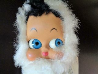 Vintage Italian Anime Doll DITTA ALICE Googly Big Eyed Eskimo Doll from Italy 3