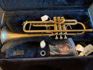Cannonball 727 Stone Series Professional Trumpet (vintage Finish) With Case