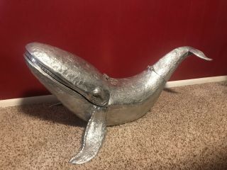 Arthur Court - Whale - Ice Bucket / Wine Cooler Rare