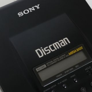 Sony Discman D - 303 1bit DAC CD Compact Player Mega Bass Vintage Japan 3