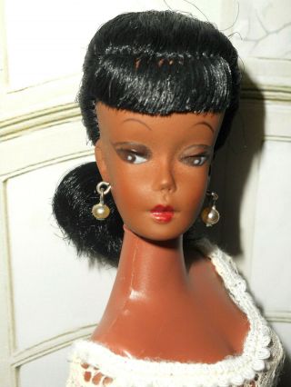 Vintage Rare African American Miss Babette Eegee Barbie Clone - Minty