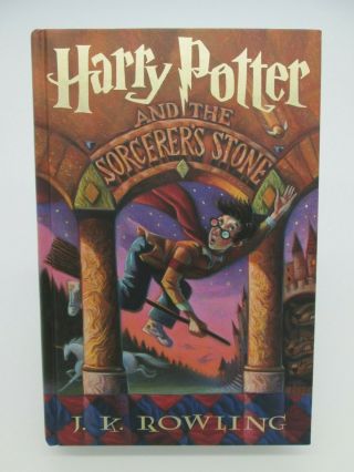 Rare Junior Library Guild Harry Potter Sorcerer Stone 1st First Print Jlg
