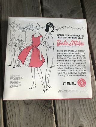 Vintage Barbie 1627 Country Club Dance And NRFB RARE 6