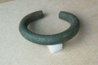 Ancient Viking bronze very fat bracelet.  REALLY RARE TYPE 2