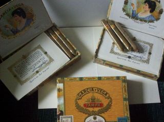 3 Vintage 1 Wooden Cigar Box Florida Series 1953 Check Pictures
