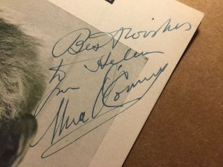 Boris Karloff & Una O ' Connor Rare Autographed Playbill Bride of Frankenstein ' 48 4