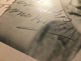 Boris Karloff & Una O ' Connor Rare Autographed Playbill Bride of Frankenstein ' 48 5