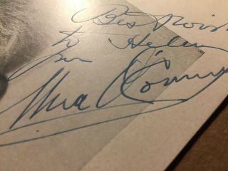 Boris Karloff & Una O ' Connor Rare Autographed Playbill Bride of Frankenstein ' 48 6