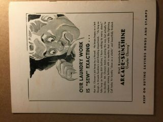 Boris Karloff & Una O ' Connor Rare Autographed Playbill Bride of Frankenstein ' 48 9