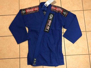Vintage Kimono Jiu Jitsu Venum Power GI Blue Uniform A3 3