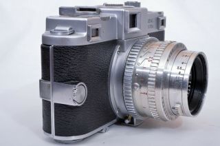 Vintage Kodak Ektra Camera W/ Ektar 50mm 1.  9,  Ektar 35mm F3.  3,  Ektar 135mm F3.  8 4
