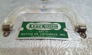 RARE VTG KAMP KITCHN Camp Kitchen by Nuttle of Columbus Coleman Tent RV Unique 4