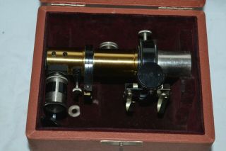 Vintage Leitz Microspectroscope Eyepiece Antique Scientific Device