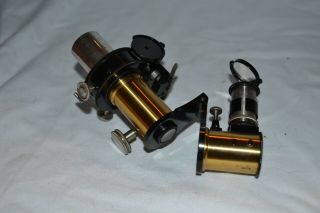 Vintage Leitz Microspectroscope Eyepiece Antique Scientific Device 5