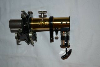 Vintage Leitz Microspectroscope Eyepiece Antique Scientific Device 7