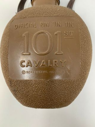 1957 Vintage Rin Tin Tin 101st Cavalry Canteen Costume Accessory - Screen Gems 3