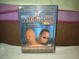 Wwf - Wrestlemania X - Seven (dvd,  2001,  2 - Disc Set) Rare Oop