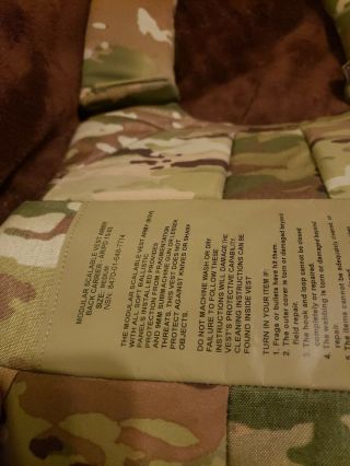 KDH SCALABLE PLATE CARRIER RARE (multicam,  ocp,  army,  usmc,  mbav,  spcs,  soldier,  lbt) 10