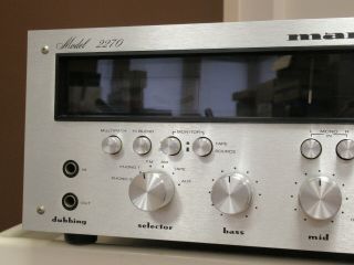 Marantz 2270 Stereo Vintage Receiver Amplifier AMP Serviced 3