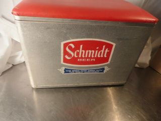 Vintage Schmidt Beer Cooler Soft Top Very Good Shape 3