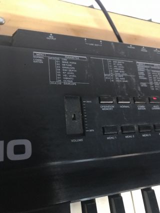 Casio VZ - 1 VZ1 Phase Distortion Synthesizer Rare Vintage 8