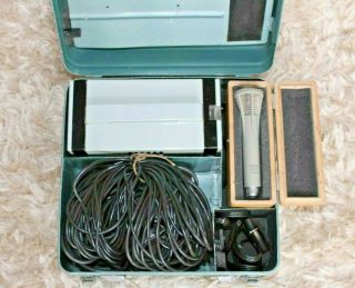 Ussr Rare Lomo 19a - 19 U2 Vintage Soviet Tube Condenser Microphone Lomo Kmk - 7 Kit