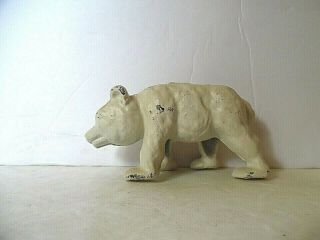 Vintage Cast Iron Circus Polar Bear
