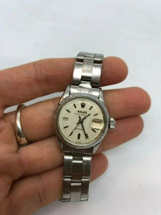 1969 Vintage Ladies Rolex Oyster Perpetual LadyDate Wrist Watch 6