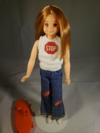 Vtg Rare Tiff Barbie Doll Skippers Friend Clothing Vhtf