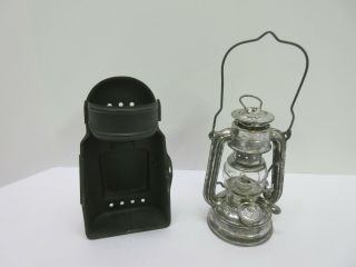 Vintage German Ww2 Feuerhand Atom Nr 75 Kerosene Lamp Lantern