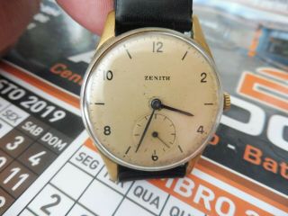 Vintage Zenith Cal - 12 4 P Hand Winding Watch