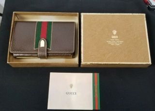 Vintage Old Stock Gucci Wallet
