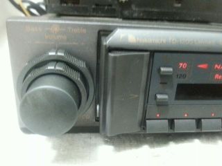 RARE NAKAMICHI TD1200 Limited CASSETTE TAPE PLAYER AUX IN NAAC FUNCTION. 2