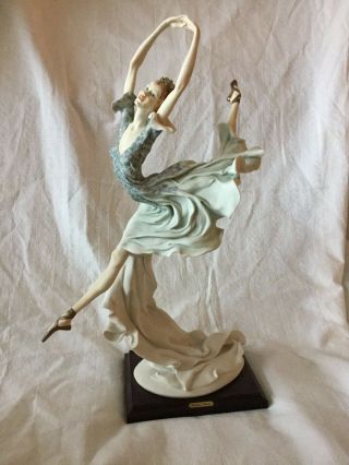 Flying Ballerina By Giuseppe Armani,  Florence,  Italy 0503p Retired Vintage