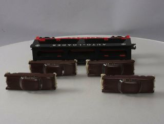 Lionel 6414 Evans Autoloader with 4 Brown Autos (Type VI) - Extremely Rare EX 10