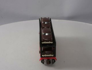 Lionel 6414 Evans Autoloader with 4 Brown Autos (Type VI) - Extremely Rare EX 3