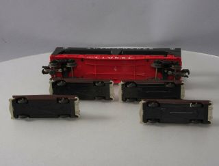 Lionel 6414 Evans Autoloader with 4 Brown Autos (Type VI) - Extremely Rare EX 9