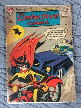 Rare 1956 Silver Age Detective Comics 233 Key Batwoman Origin Issue Complete