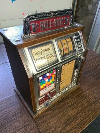Vintage Restored Fortune / Slot Machine / Gum Trade Stimulator 2