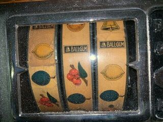 Vintage Restored Fortune / Slot Machine / Gum Trade Stimulator 5