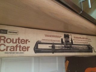 Sears Craftman Router - Crafter Vintage - Factory