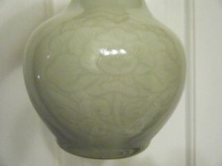 Chinese Porcelain Celedon Green Vase